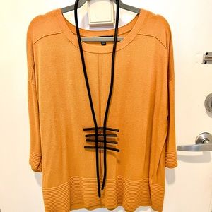 Fashion statement necklace - black